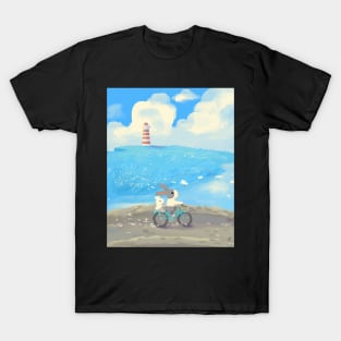 Morning Bike Ride T-Shirt